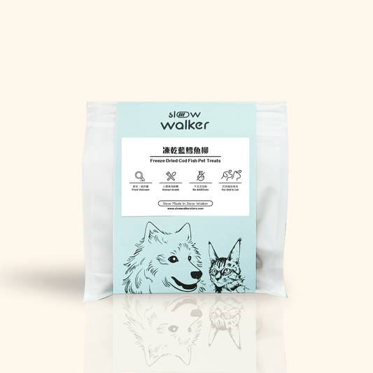 Freeze Dried Cod Fish 凍乾藍鱈魚柳 - Slow Walker Store